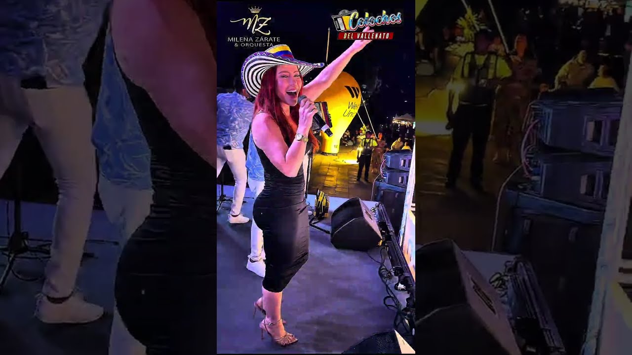 “La tarima arde: Milena Zárate Y Los Colochos Del Vallenato en sus mejores shows en vivo”