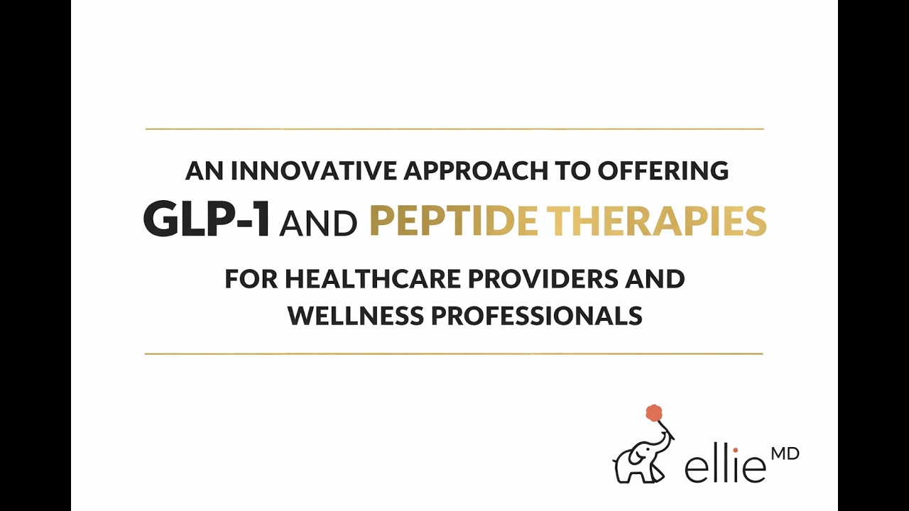 Offering Access to GLP-1 and Peptide Therapies for Healthcare & Wellness Professionals | EllieMD
