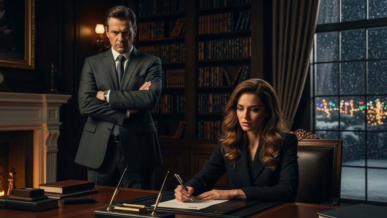 Heartbroken on Christmas Eve, She Signed the Divorce—Not Knowing the Mafia Boss Was Testing Her