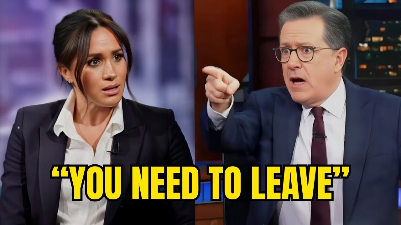 Meghan Markle Walks Out of Stephen Colbert Interview After Tense Exchange