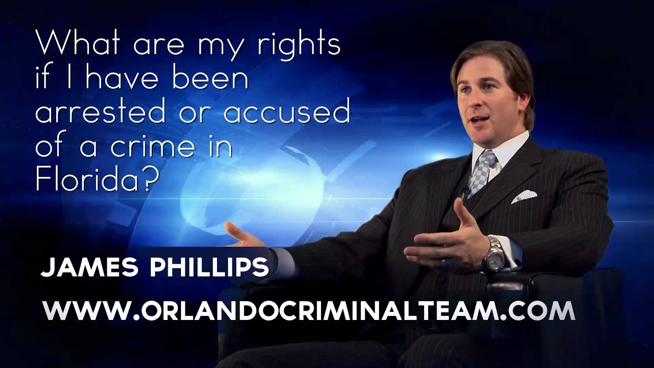 What are my rights if I have been arrested or accused of a crime in Florida?