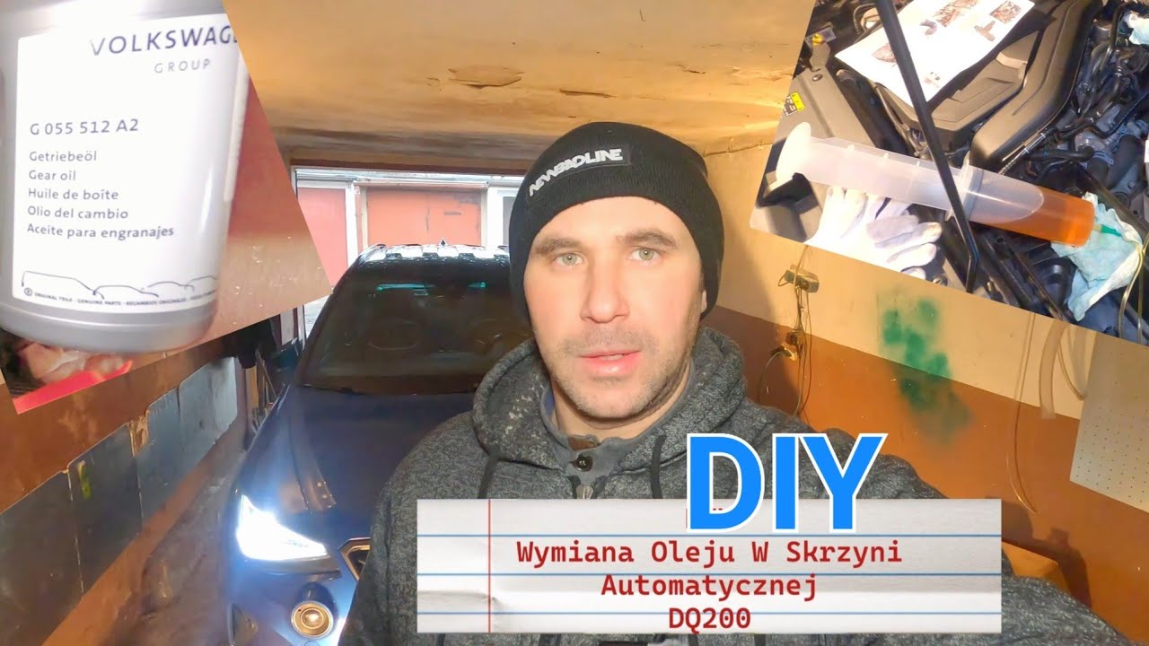 Замена масла в коробке передач DSG DQ200 0AM своими руками