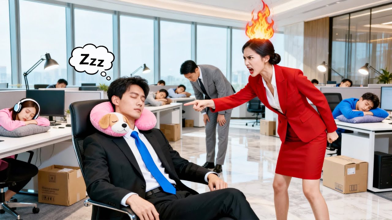 Poor guy worked 7 days, slept 5 mins—beauty CEO fired him, now company collapsed! She begs,too late!