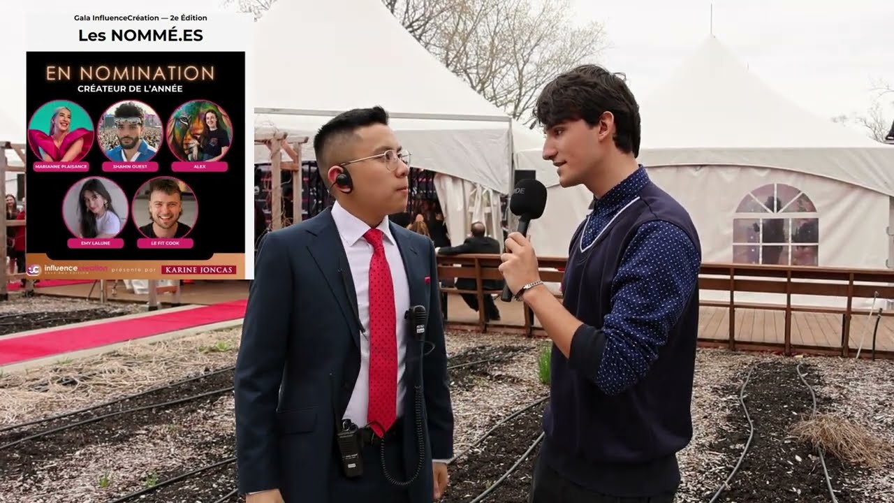 Gala InfluenceCréation 2024: Entrevue exclusive avec Anthony Tran