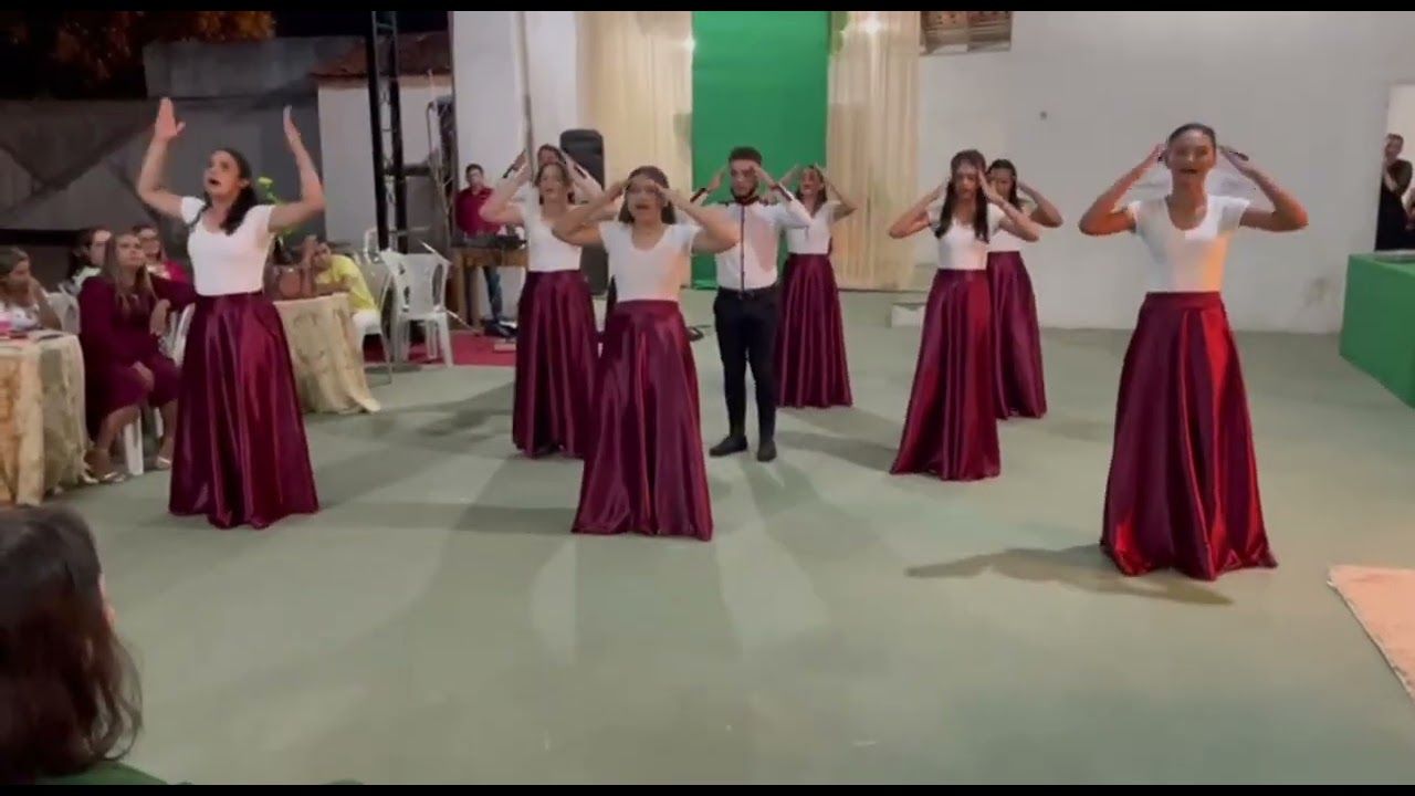 Coreografia aniversário do Pastor 