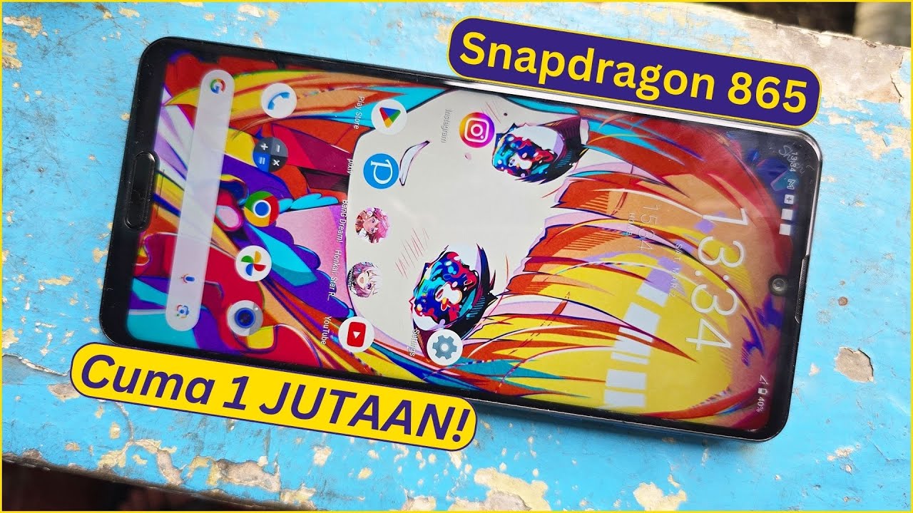 Sharp Aquos R5G Review Indonesia (Gaming,Camera & More!) | Snapdragon 865 TERMURAH Di Tahun 2024!