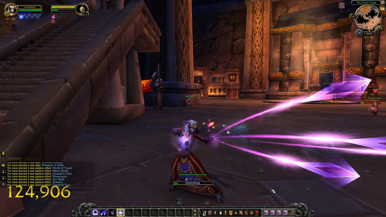 WOW Animations - Allied Races - Lightforged Draenei Arcane Mage (female)