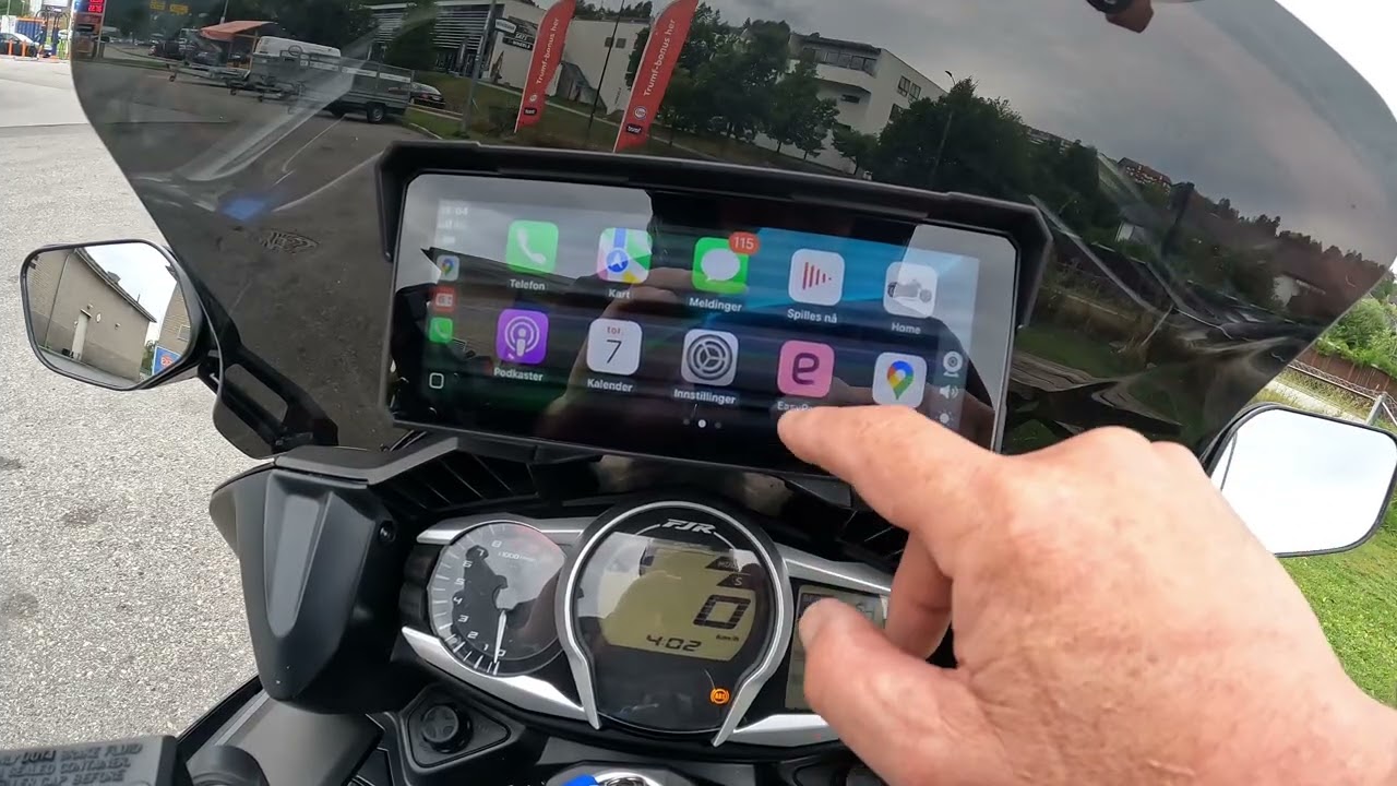 Defective Motorcycle GPS/CarPlay Unit – Stopped Working After 1 Month (Srnubi Moto Store)