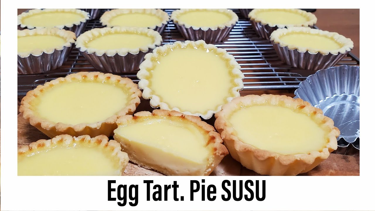 Resep PIE SUSU.  Hong Kong Egg Tart