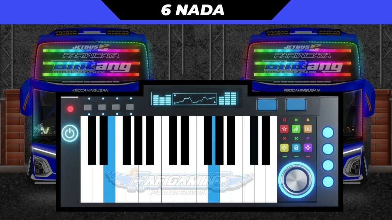 Telolet Basuri Pianika Nada Sambung Menyambung Spesial 6 Nada Remix 