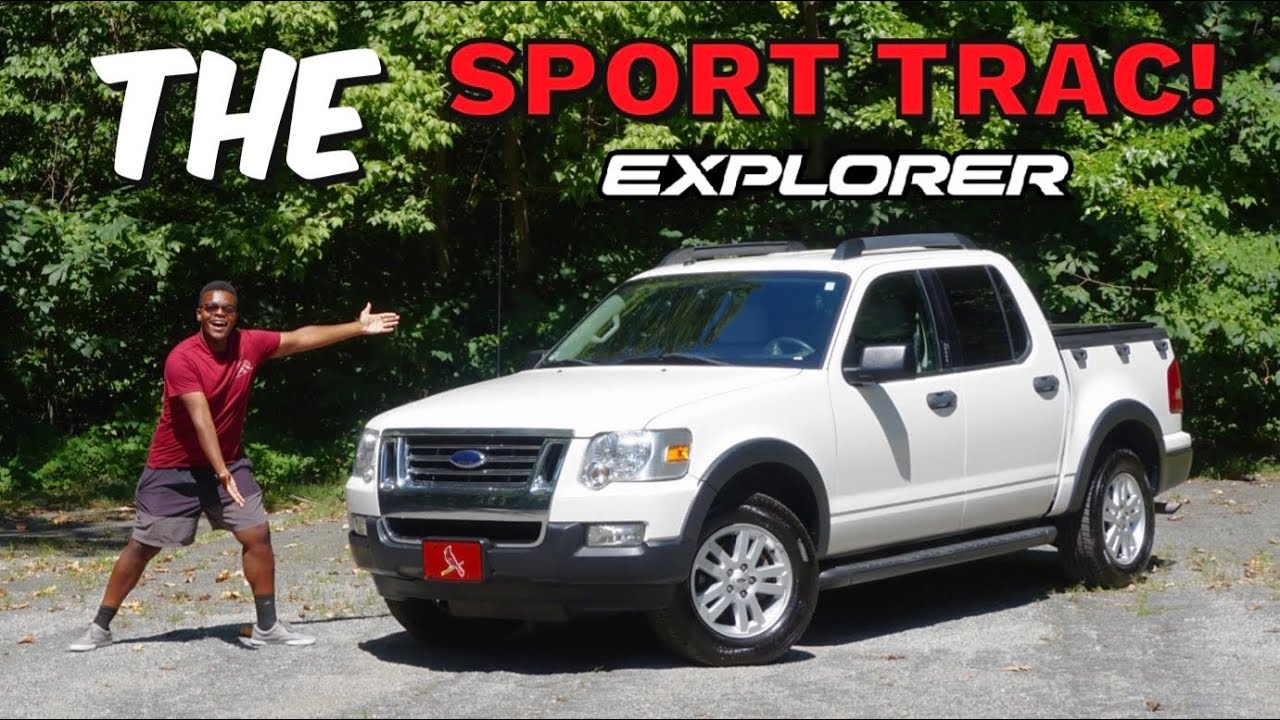 Ford Explorer Sport Trac — потрясающий и недооцененный американский спортивный внедорожник!
