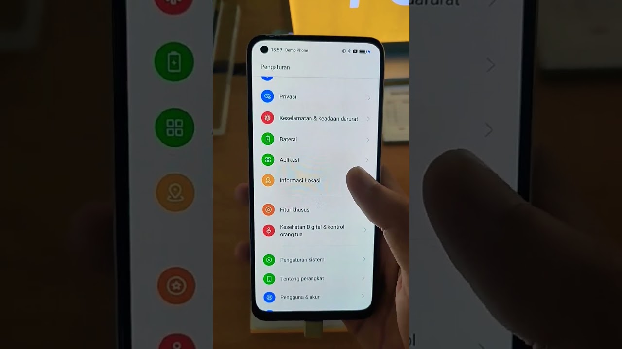 cara atur akurasi lokasi di smartphine #android #mobilephone