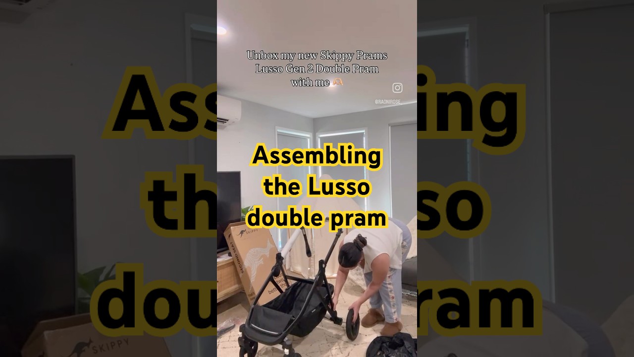 Assembly: Lusso gen 2 double pram!