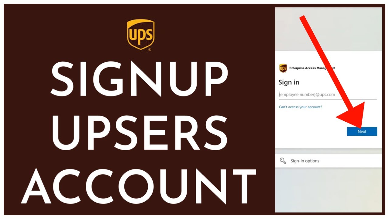 UPSers Sign Up: How to Create/Open UPSers Account 2023?
