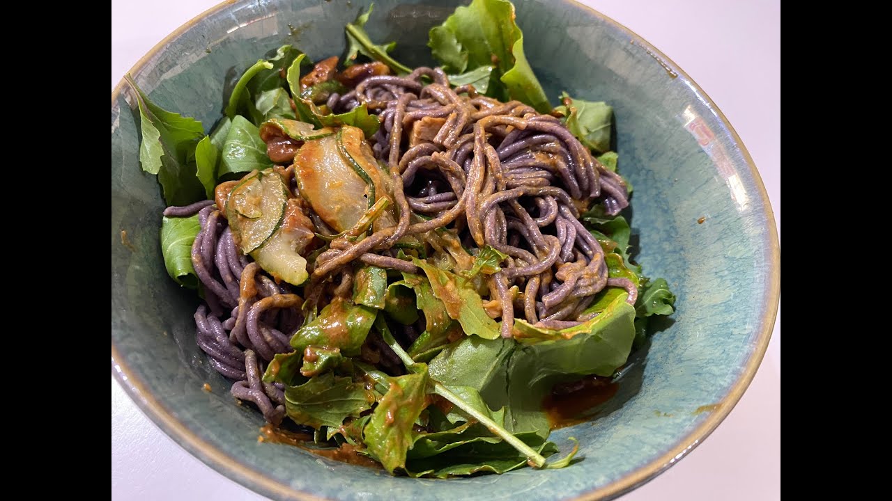 Asian NOODLES de ARROZ Negro