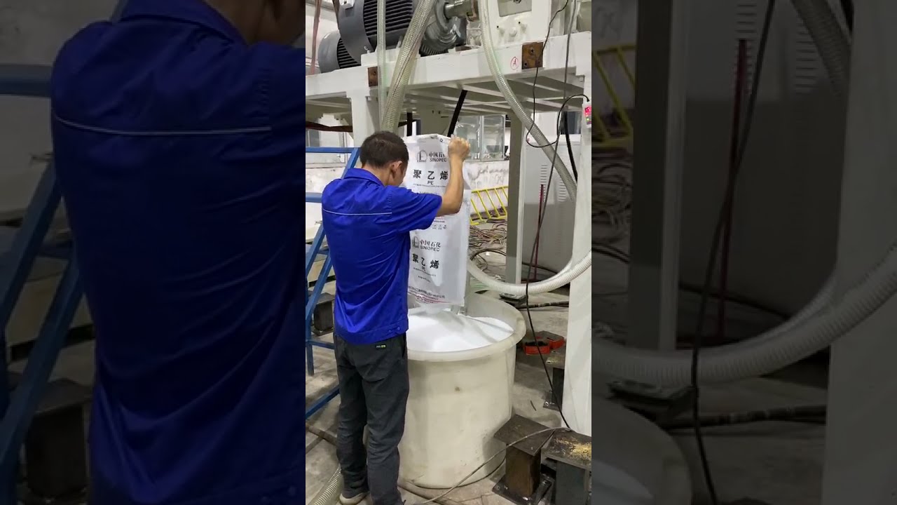 2000mm fully auto casting film machine fuselage display video