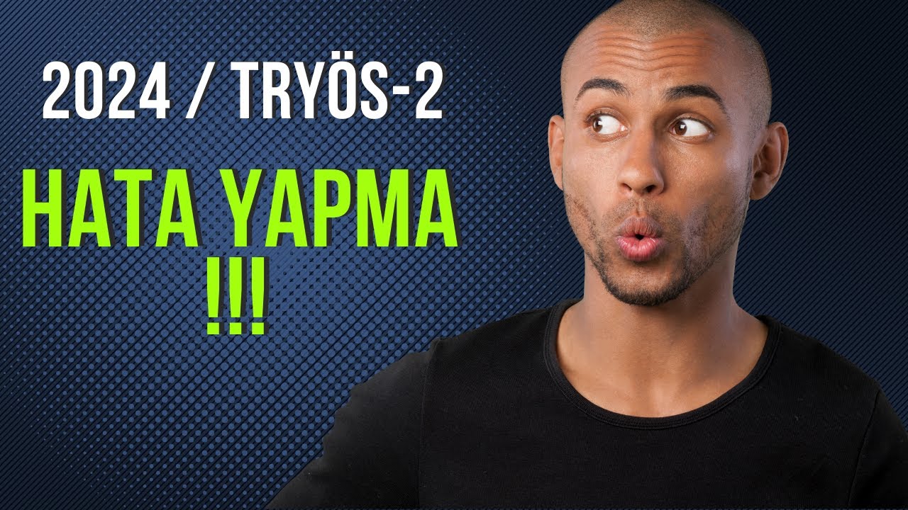 TR/YÖS 2024-2 Hazırlanıyorsan MUTLAKA İZLE !!!!!