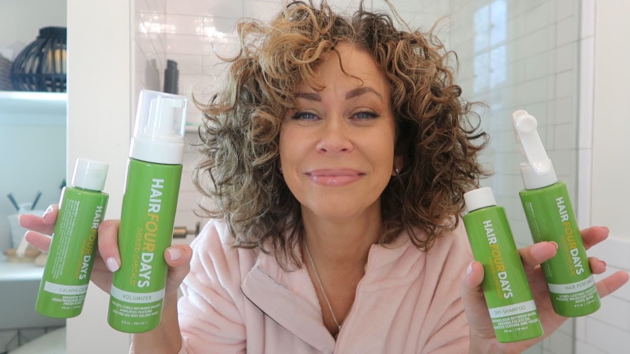 MIXED CHICKS | Hair Four Days!