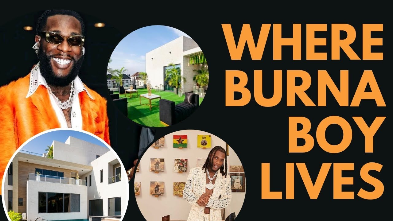 Check The Interior Of Burna-Boy Two-Storey Mansion in Lekki-Lagos