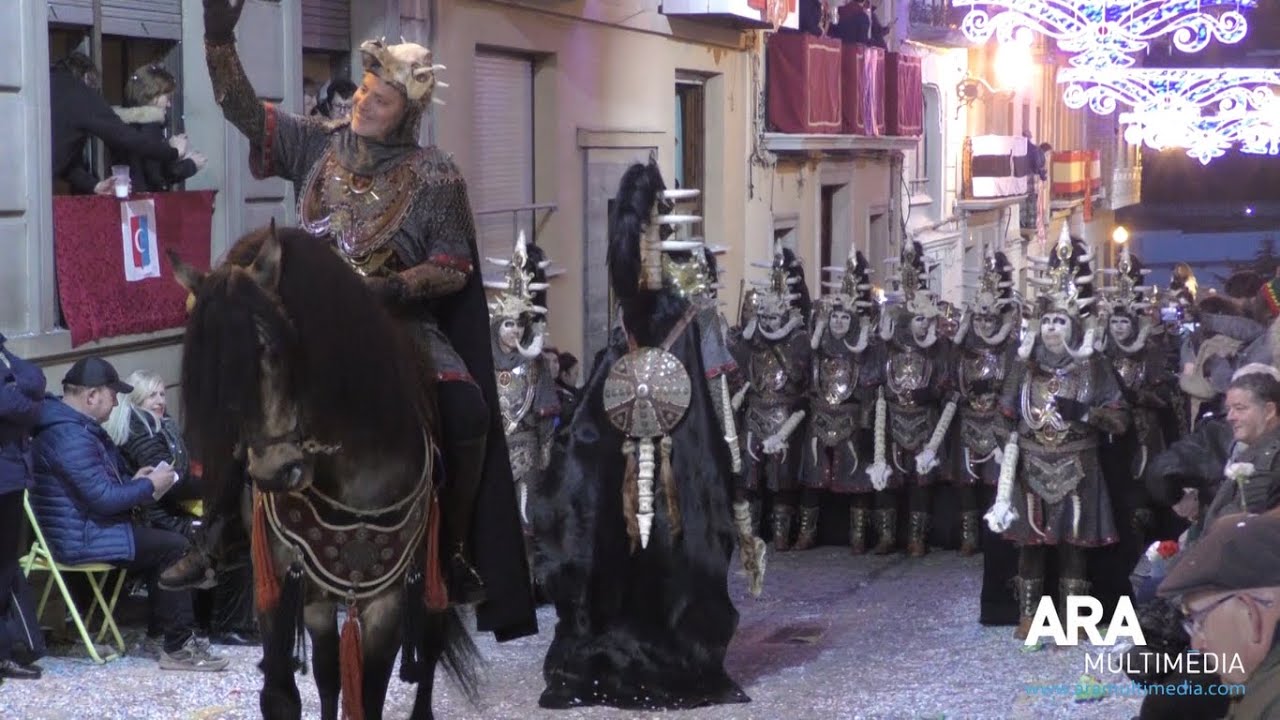 Entrada festes Moros i Cristians a Sant Blai Bocairent 2020