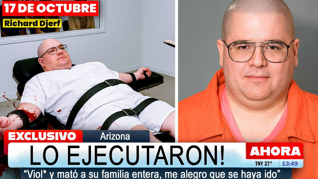 EEUU ejecutó al asesino múltiple Richard Kenneth Djerf por MATAR A SU FAMILIA