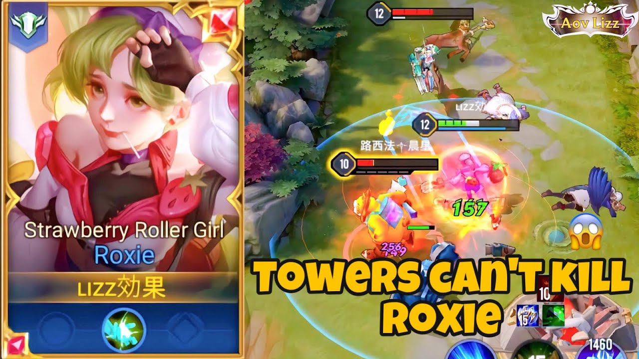 ROXİE GAMEPLAY | AoV | 傳說對決 | RoV | Li&ecirc;n Qu&acirc;n Mobile