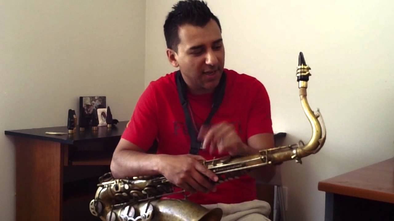 Anibal Rojas Plays Navarro Saxophone Mouthpieces