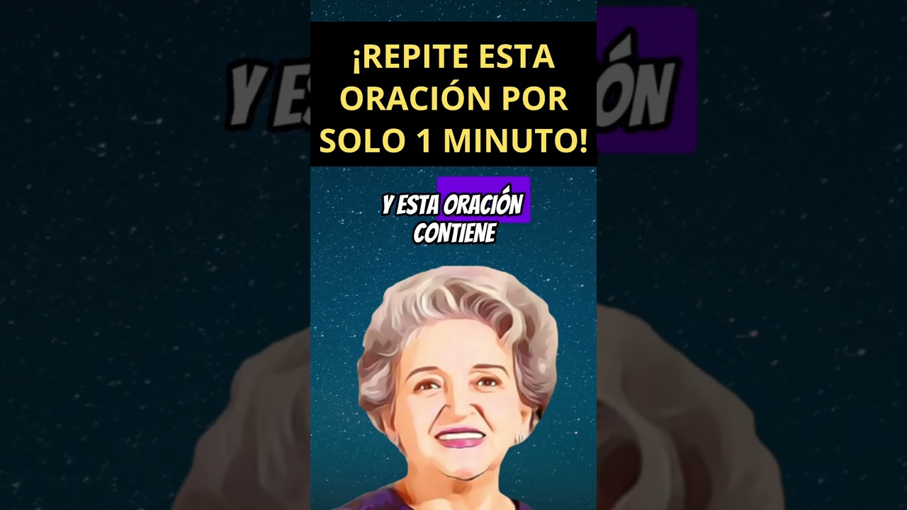 DI ESTA ORACI&Oacute;N por solo 1 minuto ✅ Conny M&eacute;ndez 💥 Ley de Atracci&oacute;n
