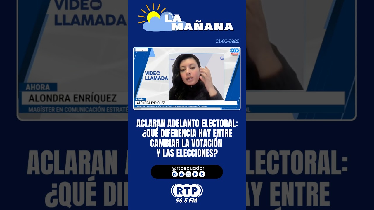 Aclaran adelanto electoral: &iquest;qu&eacute; diferencia hay entre cambiar la votaci&oacute;n y las elecciones?