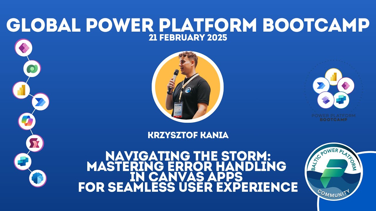 Navigating the Storm: Mastering Error Handling in Canvas Apps for a Seamless User Experience