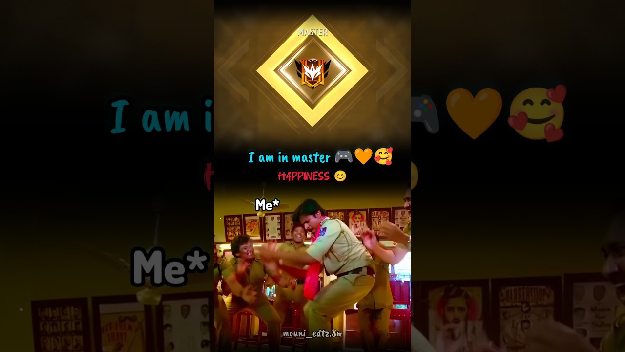 2nd time master 🎮🧡🥰.  #freefirerankpushing #freefirememes #youtubeshorts #videoediting ☺️❤️&zwj;🔥