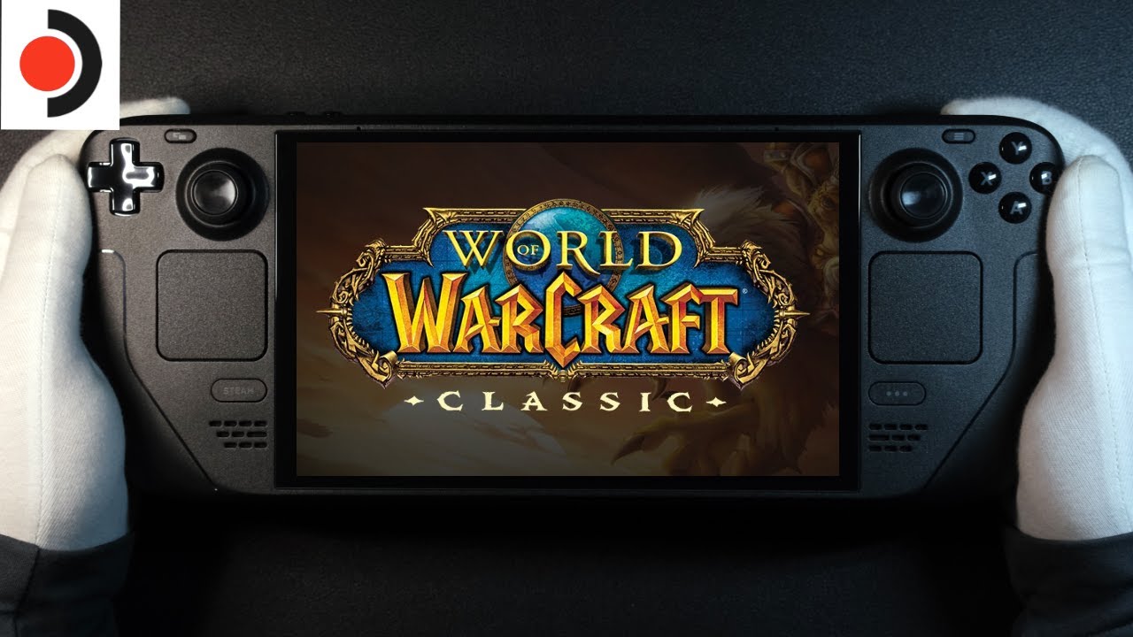 World of Warcraft Classic Steam Deck OLED Handheld Gameplay