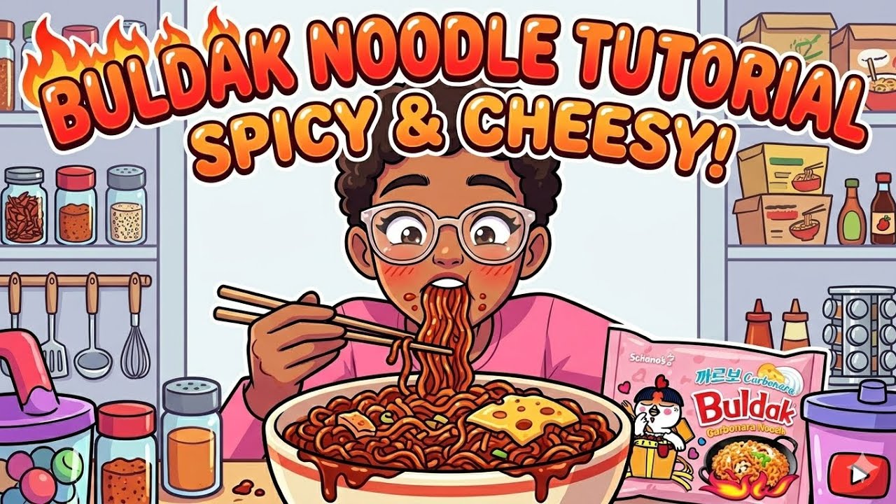 BULDAK RAMEN TUTORIAL!!😋🍜 (WATCH NOW)