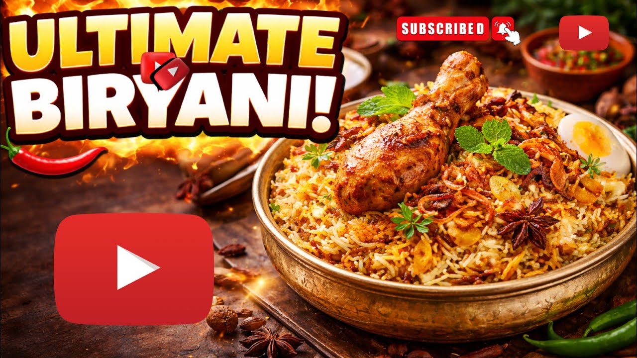 🍗 Chicken Biryani Recipe 😋 | Ghar Par Asaan Aur Mazedaar Biryani @RKcooks786 