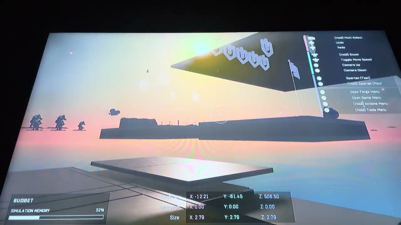 Halo Infinite forge fly through demonstration 