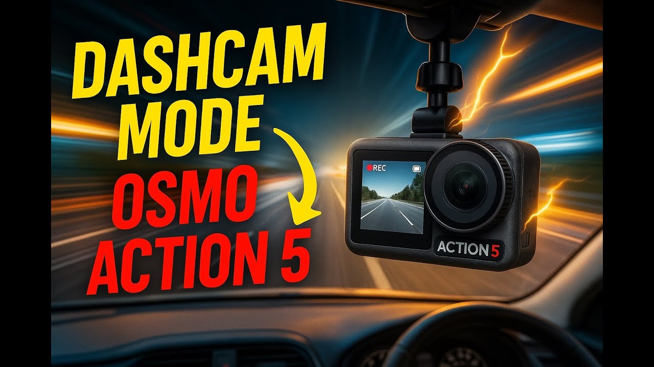 Can you use your DJI OSMO ACTION 5 PRO as a DASHCAM?