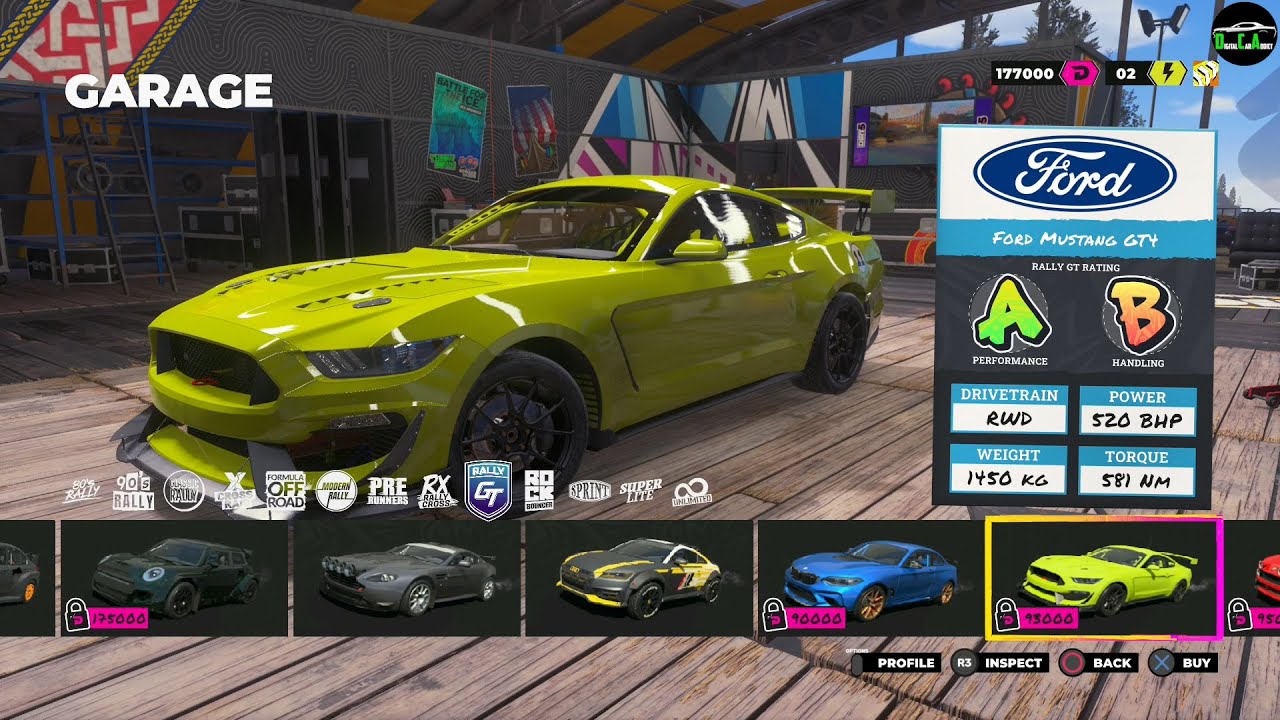Dirt 5 - Full Car List / All Cars Showcase
