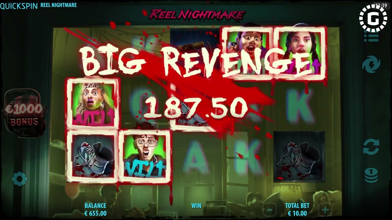 Reel Nightmare by Quickspin Slot Features | GamblerID