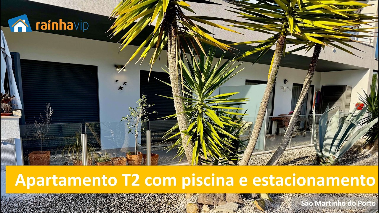 350.000EUR | Apartamento T2 com piscina comum e lugar de estacionamento - São Martinho do Porto