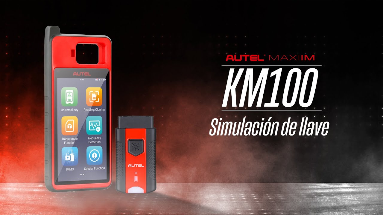Autel MaxiIM KM100 Simulación de llave