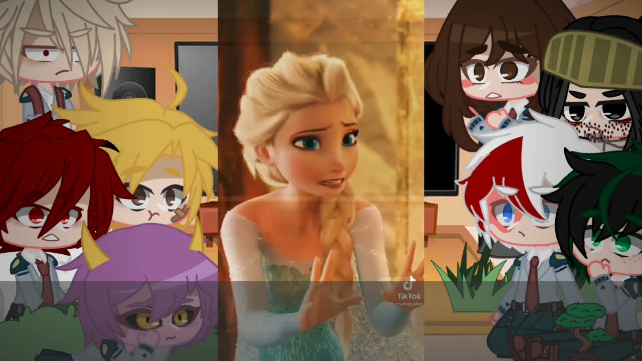 //MHA react to Elsa//