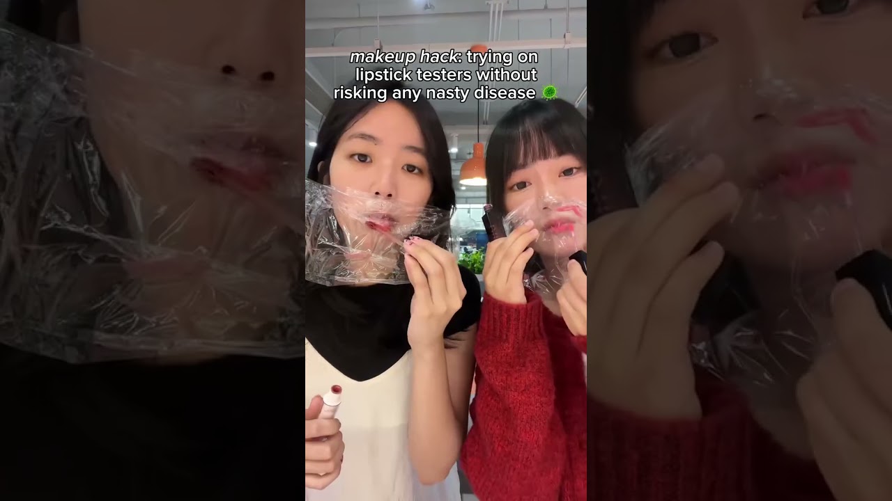 Makeup testing hack 😎📣! #makeuphacks #koreanmakeup #stylekorean