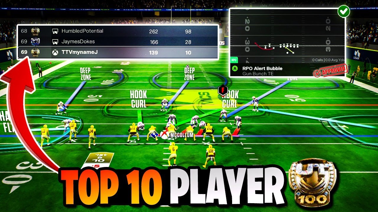 Я встретил игрока из топ-10 рейтинга в Madden 26!