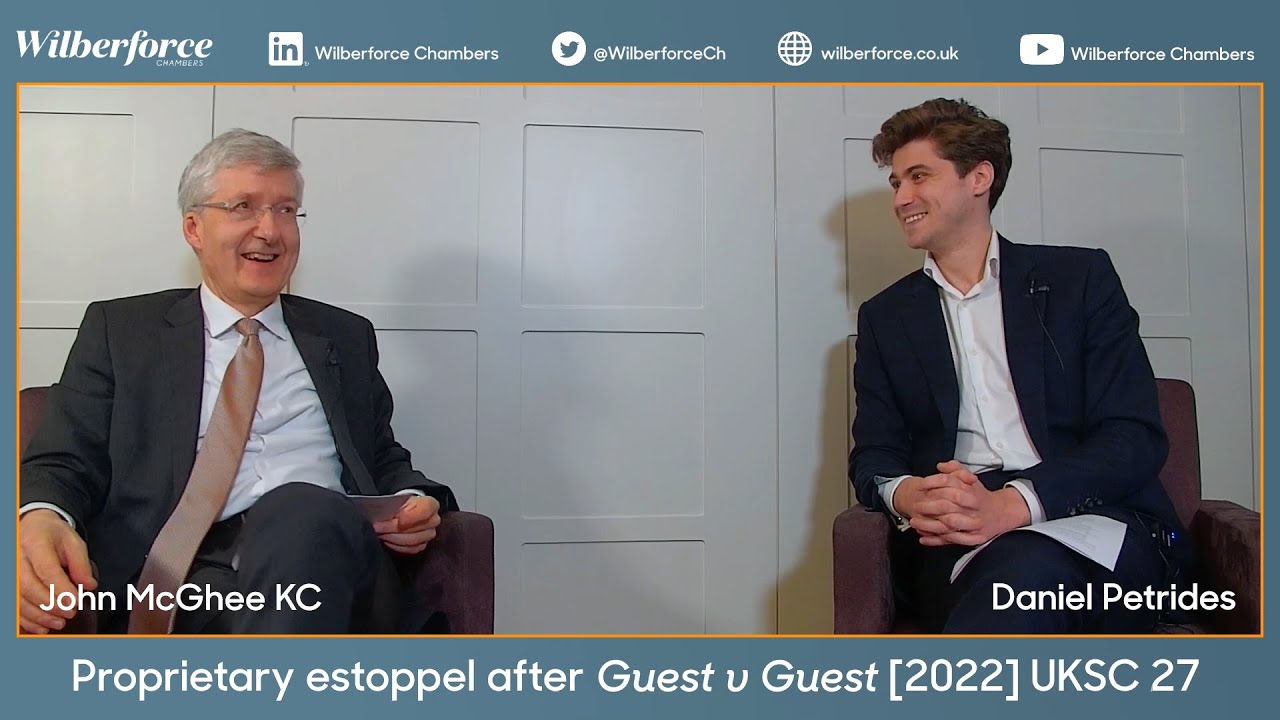 Proprietary estoppel after Guest v Guest [2022] UKSC 27