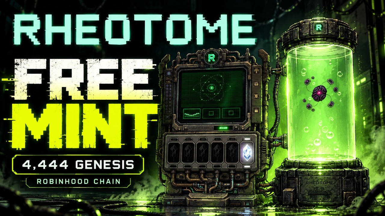 RHEOTOME &mdash; Robinhood Chain NFT | 4,444 Genesis &middot; Free Mint