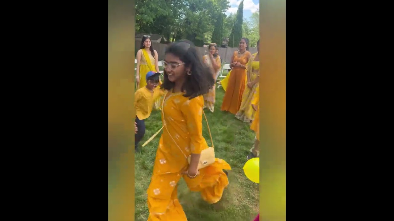 Gayathri’s Haldi 2024 June