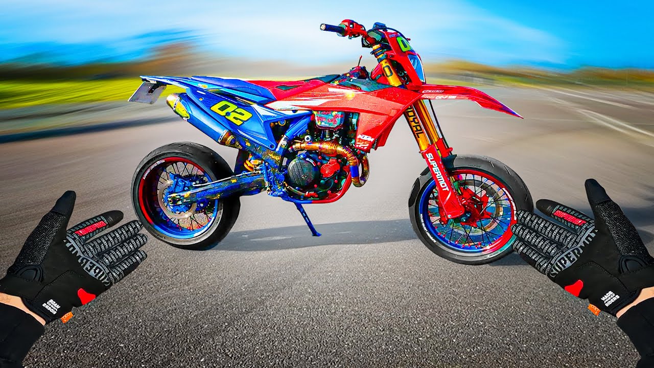 J’essaye ma nouvelle MOTO ! (KTM 500 EXC-F ULTIME)