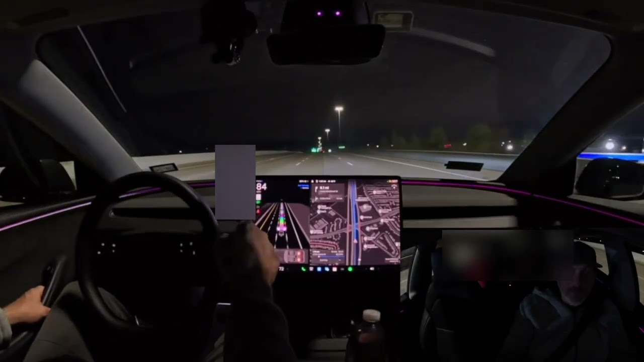 Tesla FSD 14.2.2 совершила 3 ​​поездки на Uber, во всех случаях это был первый опыт использования...