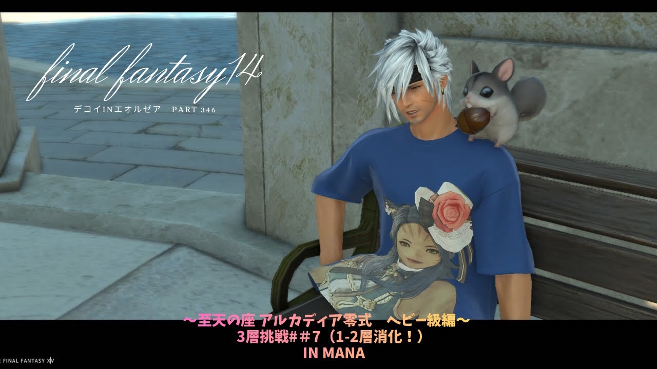 FF14 デコイinエオルゼア part346　～至天の座 アルカディア零式　ヘビー級編～3層挑戦＃7（1-2層消化！）　inMANA