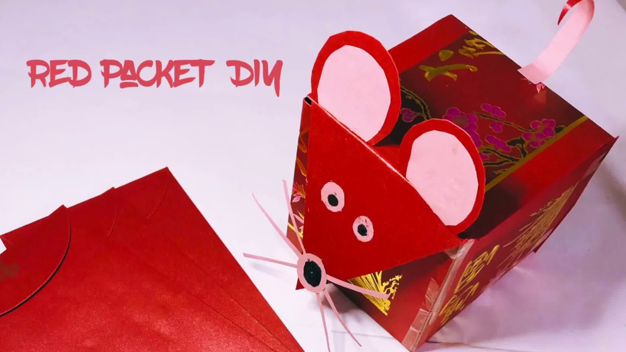 Red Packet DIY/CNY Decoration Ideas/CNY DIY/Red Packet craft for CNY/Ang pow Craft/